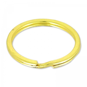 Portachiavi anello mm. 25 dorato x1