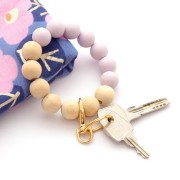 Portachiavi anello mm. 25 dorato x1