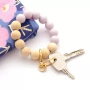 Portachiavi anello mm. 25 dorato x1