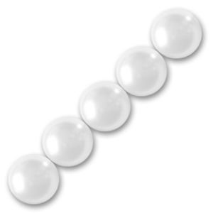 Perline Swarovski 5810 2 mm White Pearl x20