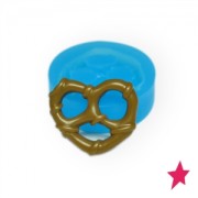Mini stampo silicone 19x24 mm Bretzel
