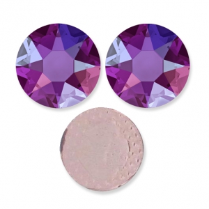 Strass Hotfix Swarovski 2078 4 mm Fucsia Shimmer x36
