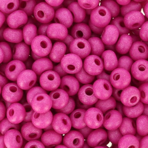 Perla Preciosa 6/0 4 mm - Terra Intensive - Fucsia opaco x 20 g