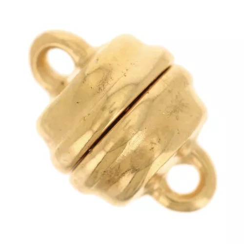 Chiusura magnetica 13x8,5 mm - Dorato con oro fino x1