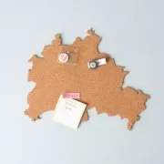 Lotto di 2 placche di sughero A4 Naturale