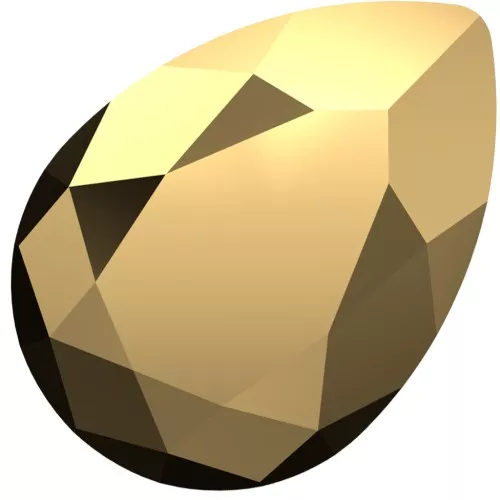 Cabochon PureCrystal 4320 14x10 mm - Crystal Aurum x1