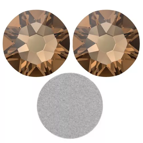 Strass adesivi PureCrystal da 3 mm - Reinvented Light Smoked Topaz x36