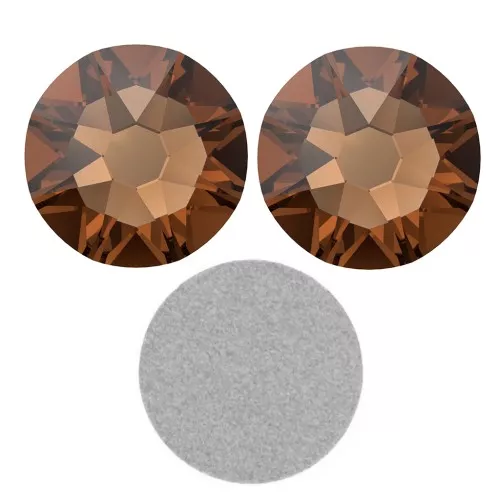 Strass adesivi PureCrystal 3 mm - Reinvented Smoked Topaz x36