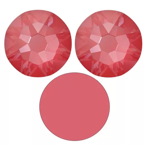 Strass adesivi PureCrystal da 3 mm -Crystal Poppy Red Ignite x36