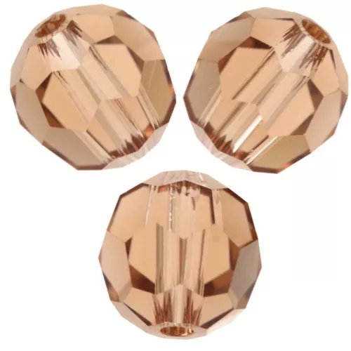 Perle rotonde PureCrystal 5000 da 4 mm - Reinvented Light Smoked Topaz x20