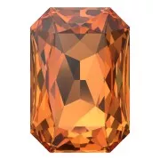 Cabochon PureCrystal 4627 27x18.5 mm - Dark Orange x1