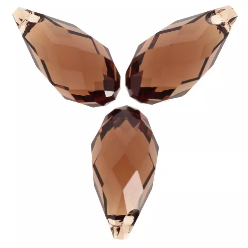 PureCrystal 6010 Gocce 13x6,5 mm - Topazio affumicato reinventato x1