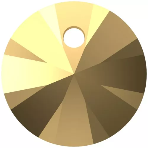 PureCrystal 6428 Pendente da 6 mm - Cristallo Aurum x1