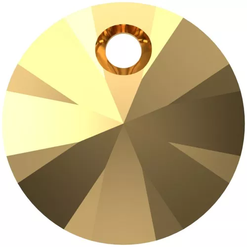 PureCrystal 6428 Pendente da 8 mm - Cristallo Aurum x1