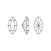 PureCrystal 4228 Navetta 10x5 mm - Arancione scuro x1