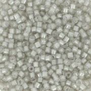 Miyuki Delica 11/0 DB1711 - Pearl Lined Gray Mist AB x8g