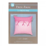 Scheda per cucito  Frou-Frou - Il cuscino a fiocco x1