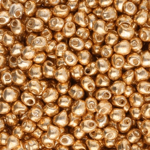 Miyuki Mini Drops 2,8 mm DP28-1053 - Oro giallo galvanizzato x8g