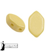 Perle di vetro Perla® by Puca® 7x4 mm - Vogue Canary Yellow Mat x10g