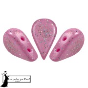 Perle di vetro Amos® by Puca® 5x8 mm - Costellazione rosa persiana x10g|raw }}