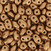 MiniDuo 2x4 mm Light Copper Satin x10g