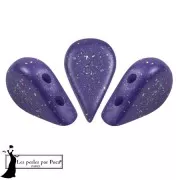 Opaque White - Perle di vetro Amos® by Puca® 5x8 mm - Costellazione della pioggia viola x10g Perle di vetro Amos® by Puca® 5x8 mm - Costellazione della pioggia viola x10g
