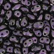 MiniDuo 2x4 mm Metallic Mat Dark Lila x10g