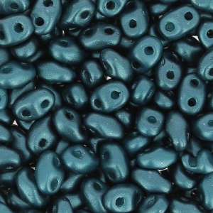 MiniDuo 2x4 mm Pastel Petrol x10g