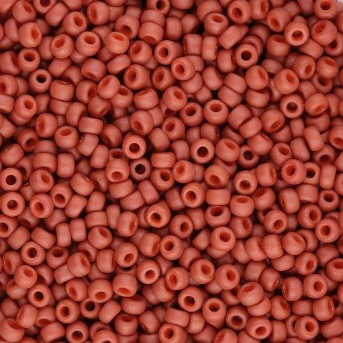 Rocaille Miyuki 11/0 1236 - Terracotta opaca Mat x8g