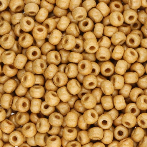 Rocaille Miyuki Duracoat 8/0 4202F - Oro galvanizzato Mat x8g