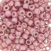 Perla Matubo 7/0 - 3,5 mm Rosa opaco effetto ceramica x 10 g