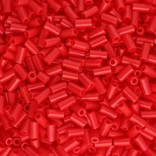 Bugles Miyuki 3 mm BGL1-408 - Rosso opaco x10g