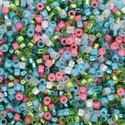 Mix Miyuki Delica 11/0 - Celestial Garden x8g
