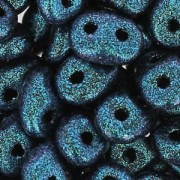 SuperDuo 2,5x5 mm Dark Capri Blue Mat x10g|raw }}