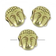 Perle buddha 7 mm bronzo x1