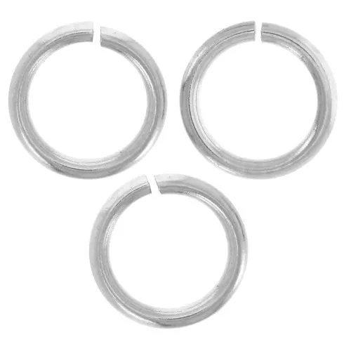 Anelli aperti 5x0,7 mm - Acciaio inox 316L x25