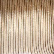 Filo di rame tondo martellato da 0,81 mm, semiduro - Dorato anti-ossidazione x 13,7 m