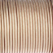Filo di rame tondo striato da 1,29 mm, semiduro - Dorato anti-ossidazione x7.3m