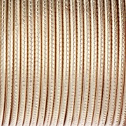 Filo di rame tondo ritorto da 1,29 mm, semiduro - Dorato anti-ossidazione x7.3m