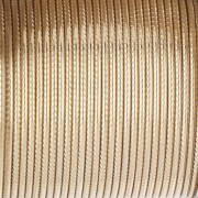 Filo di rame tondo ritorto da 1,02 mm, semiduro - Dorato anti-ossidazione x9.1m