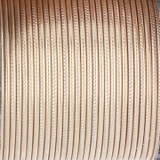 Filo di rame tondo testurizzato da 1,02 mm, semiduro - Dorato anti-ossidazione x 9,1 m