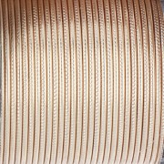 Filo di rame tondo testurizzato da 1,02 mm, semiduro - Dorato con trattamento anti-ossidazione x9.1m