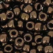 Perla Matubo 7/0 - 3,5 mm bronzo scuro x 10 g