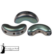 Perle di vetro Arcos® di Puca® 5x10 mm - Mat Celsiano completo x10g|raw }}