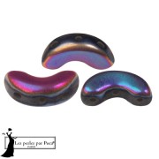 Perle di vetro Arcos® di Puca® 5x10 mm - Full Sliperit Mat x10g