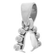 Pendenti da 15 mm con palline - Acciaio inossidabile 304 x1|raw }}