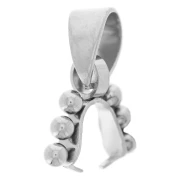 Pendenti da 15 mm con palline - Acciaio inossidabile 304 x1