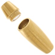 Chiusura magnetica per cavo da 3 mm - Acciaio inossidabile 316 Dorato x1