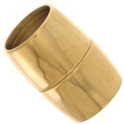 Chiusura magnetica per cordoncino da 10 mm - Acciaio inossidabile 316 Dorato x1