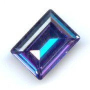 Cabochon Swarovski 4527 rettangolo mm. 14x10 Tanzanite